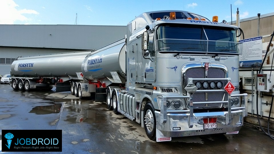 Tanker Driver - Driver Jobs Australia